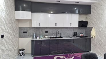 Sifarişlə mətbəx mebeli: Sifarişlə mətbəx dəsti, MDF, Kredit yoxdur, Pulsuz çatdırılma — 8