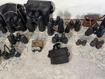 Бинокли: Карманный театральный бинокль EIKOW (Made in Japan) также британские — 3