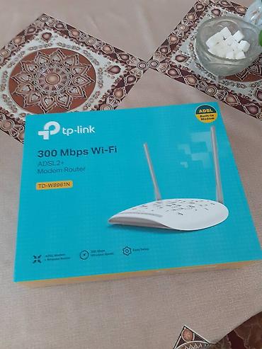 modem adaptoru: Modem tp link tam yeni eytiyac olmadıgı ücün satılır,modem — 2