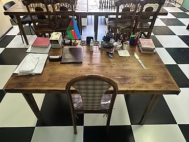 Masa və oturacaq dəstləri: Açılmayan, Dördbucaq masa — 8