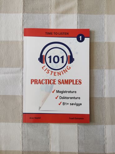 sana kitabı: 101 Listening. Practice Samples. Magistratura, Doktorantura, B1+