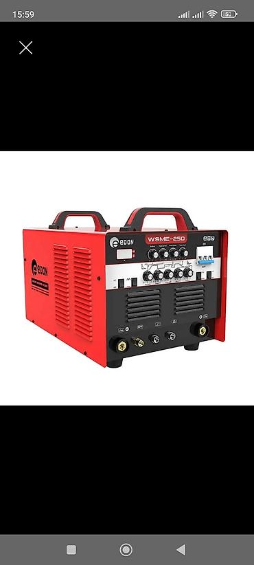 alet: EDON WSME-250 – çoxfunksiyalı TIG/MMA/AC-DC qaynaq aparatı - — 1