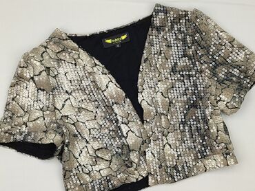 t shirty damskie z cekinami allegro: Women's blouse, size L (EU 40)