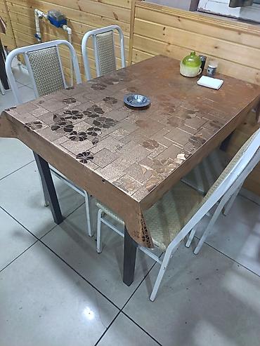 stol stul kafe uchun: Kafe və ya yemək məkanı üçün masa-stul dəstləri təqdim olunur — 2