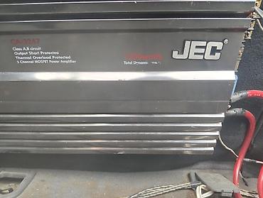 car mp3: Avtomobil üçün audio sistemi - Gücləndirici: JEC CA-3247 - Sinif: A/B — 2