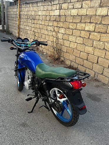 motosiklet elektrikli: Haojue - klasik, 130 sm3, 2017 il, 22650 km — 3