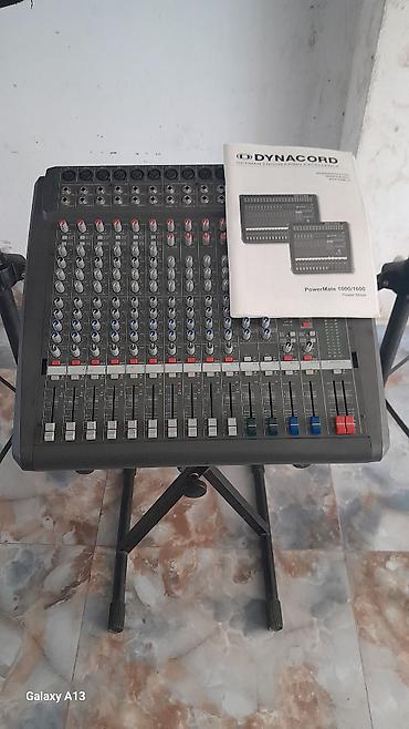 sesucaldan: Dynacord PowerMate 1000/1600 gücləndiricili mikser + Yamaha S115V — 4