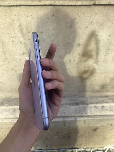 iphone quba: IPhone 11, 64 GB, Deep Purple, Zəmanət, Simsiz şarj, Face ID — 4