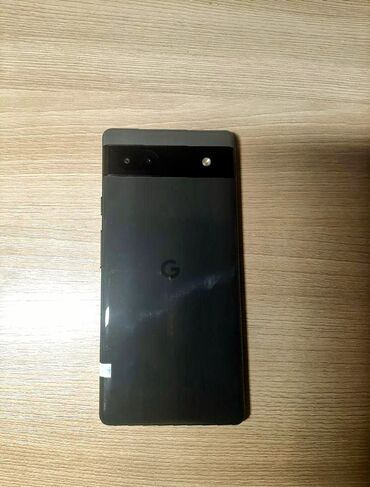 pixel 4 чехол: Google Pixel 6A, Б/у, 128 ГБ, цвет - Черный, 1 SIM, eSIM
