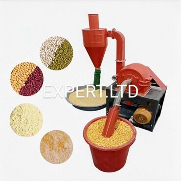 Yem üyüdən aparatlar: Yeni sənaye tipli yem üyüdən maşın satılır. Yem çəkən maşınla-arpa — 5