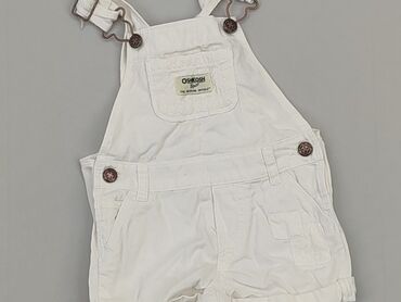 białe spodnie dziecięce: Напівкомбінезони, 3-6 міс., стан - Дуже гарний