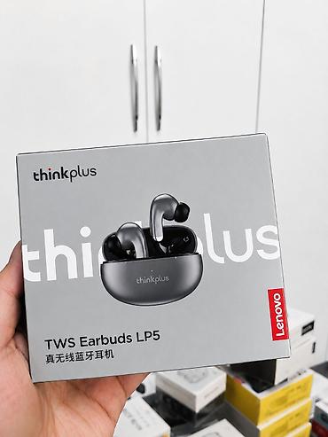 Qulaqcıqlar: Yeni Simsiz (Bluetooth) Qulaqcıqlar, Lenovo, rəng - Boz — 2