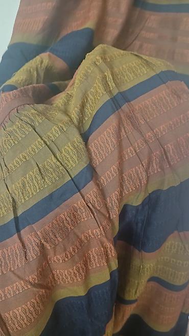 Костюмы с шортами: Джинсовый комбинезон-шорты Pull&Bear + длинное платье H&M 1) — 5