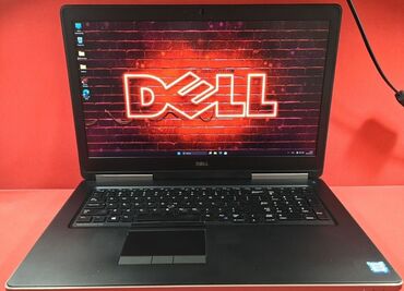 авто планшет: Ноутбук, Dell, 16 ГБ ОЗУ, Intel Core i7, 17.3 ", Б/у, Для несложных задач, память SSD