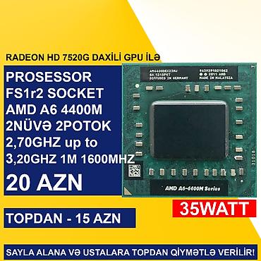 Prosessorlar: Notebook üçün Prosessorlar SAYLA ALANA VƏ USTALARA TOPDAN QİYMƏTLƏ — 3