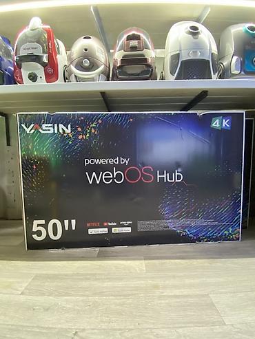 Телевизор YASIN 50" - Диагональ: 50 дюймов - Разрешение: 4K UHD -