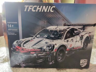 Игрушки: Порш 911 аналог лего (Lepin) Детали на месте, есть коробка и