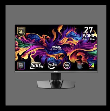 поко 4 х: Монитор, MSI, Колдонулган, OLED, 26" - 27"