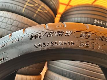 stud 100: Шины 265 / 35 / R 19, Лето, Б/у, Комплект, Франция, Michelin — 7