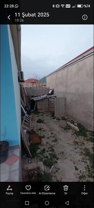 hovsan kupcali heyet evi: Hovsan qusculuq 3 sot 3 otaq senet belediye - Tamamilə hasarlanmış — 6