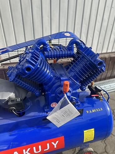 бак кыйгыч: Промышленный поршневой компрессор AKUJY V-1.05/12.5 (ресивер 400 л) — 2