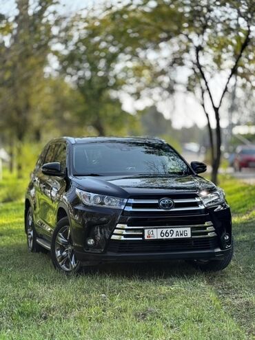 атермальная тонировка: Toyota Highlander: 2019 г., 3.5 л, Автомат, Гибрид, Жол тандабас