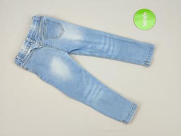 chaotic system jeans: Spodnie jeansowe, Little kids, 3-4 lat, 104, stan - Bardzo dobry — 3