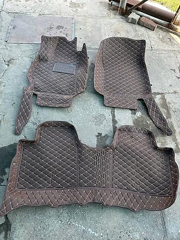 Полики: 3D Экокожа Полики Для салона цвет - Черный, Б/у, Самовывоз — 20