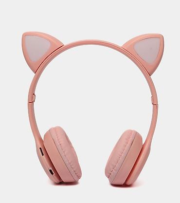 ugreen hitune max5c: Детские беспроводные наушники с ушками и подсветкой — 1