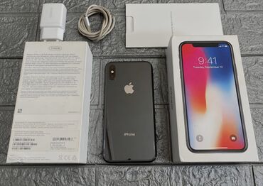 iphone 15 satış: IPhone Xs, 256 ГБ, Space Gray, Кредит, Отпечаток пальца, Беспроводная зарядка