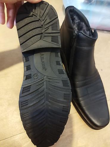 ugg bakü: Kişi qış botları – AllAlea marka, 44 ölçü - Rəng: qara - Material — 3