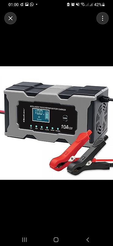 volta vs 1: Ağıllı akkumulyator şarj cihazı – 12V 10A Model: SWT-3830 (qırmızı — 3