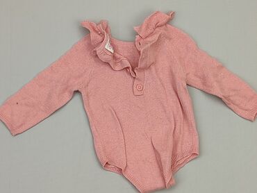 różowe body niemowlęce: Body, So cute, 0-3 m, 
stan - Dobry
