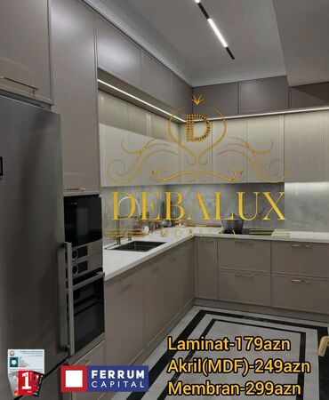 Mətbəx mebeli: 📢 Debalux.mobilya – Evinizin rahatlığı və gözəlliyi bizimlə başlayır! — 5