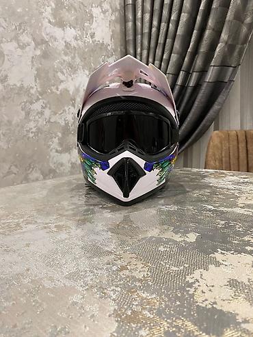 avtokreslo ucun baza: Motokross/dirt bike dəbilqəsi + eynək seti - Növ: Tam üzlü — 3
