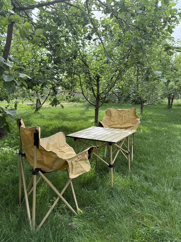 ножки на стол: Стол и стулья для похода 🍃 Походный комплект: стол + 2 стульчика —