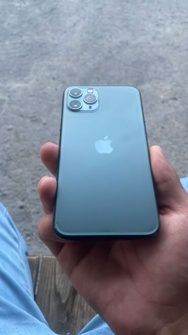 мобильные телефоны поко: IPhone 11 Pro, Б/у, 64 ГБ, Защитное стекло, Чехол, 82 %