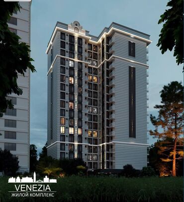 тц бишкек парк: 2 комнаты, 74 м², Элитка, 2 этаж, ПСО (под самоотделку)