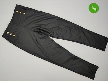 getry z zapiętkami: Legginsy Ze skóry ekologicznej damskie, rozmiar M — 2