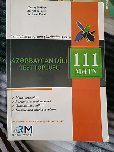 Məhsul: “Azərbaycan dili test toplusu – 111 mətn” (Yeni təhsil