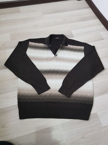 свитер мужские: Свитер турецкий - очень тёплый, шерсть + синтетика XL