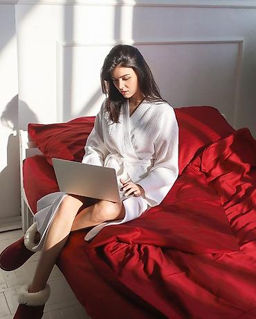 Халаты: Женские халаты Велюровые халат Тёплые халаты Модные халаты Одежда — 59