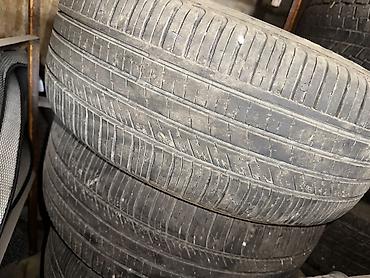 21555: Продам комплект б/у летних и зимних шин, летние r16 215/60, зимние — 4