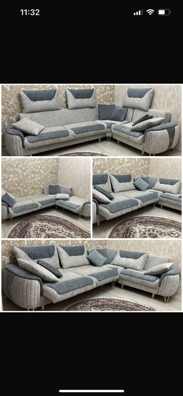 Otaq bitkiləri: Künc divan, İşlənmiş, Açılan
