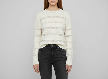 top sweterkowy zara: Zara, Sweter damski, rozmiar M