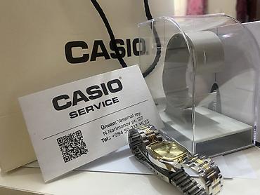 Qol saatları və aksesuarlar: İşlənmiş, Qol saatı, Casio, rəng - Qızılı — 1