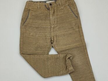 Material: Material trousers, Zara, 5-6 years, 110/116, condition - Satisfying