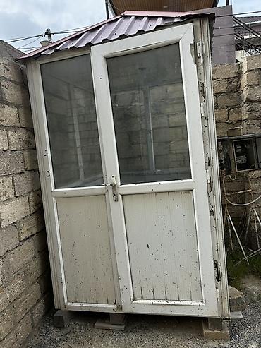 Butkalar, köşklar: Portativ mühafizəçi/kassa köşkü - Material: ağ PVC/profil karkası — 1