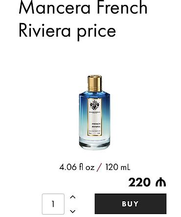 Mancera French Riviera – 120 ml (4.06 fl oz) - Növ: Eau de Parfum lalafo.az -da Mancera French Riviera – 120 ml (4.06 fl oz) - Növ: Eau de Parfum