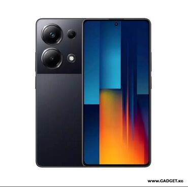 видеонаблюдение для дома через телефон: Poco M6 Pro, Жаңы, 512 ГБ, түсү - Кара, 2 SIM